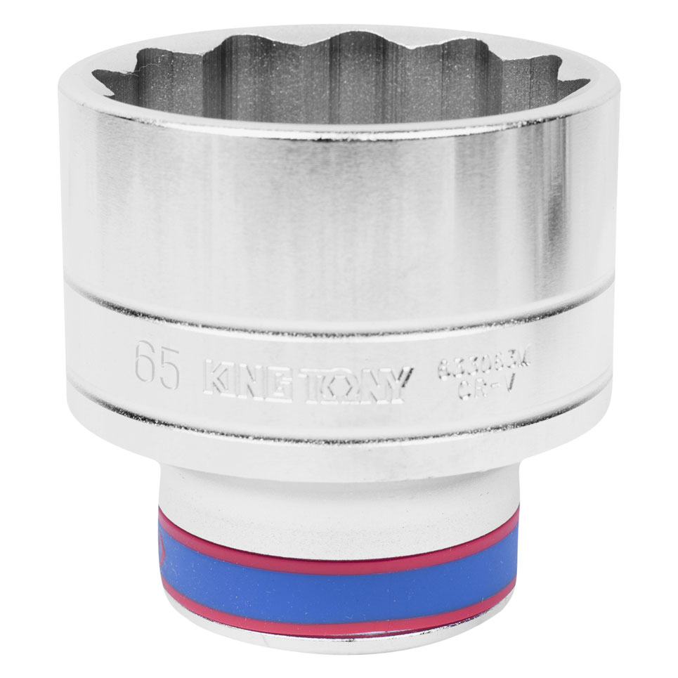 Головка торцевая стандартная двенадцатигранная 3/4'', 65 мм KING TONY 633065M купить по цене 3&nbsp;300 ₽ в интернет магазине ТЕХСАД
