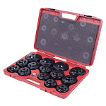 Набор съемников масляных фильтров, 15 предметов МАСТАК 103-40015C купить по цене 4&nbsp;910 ₽ в интернет магазине ТЕХСАД