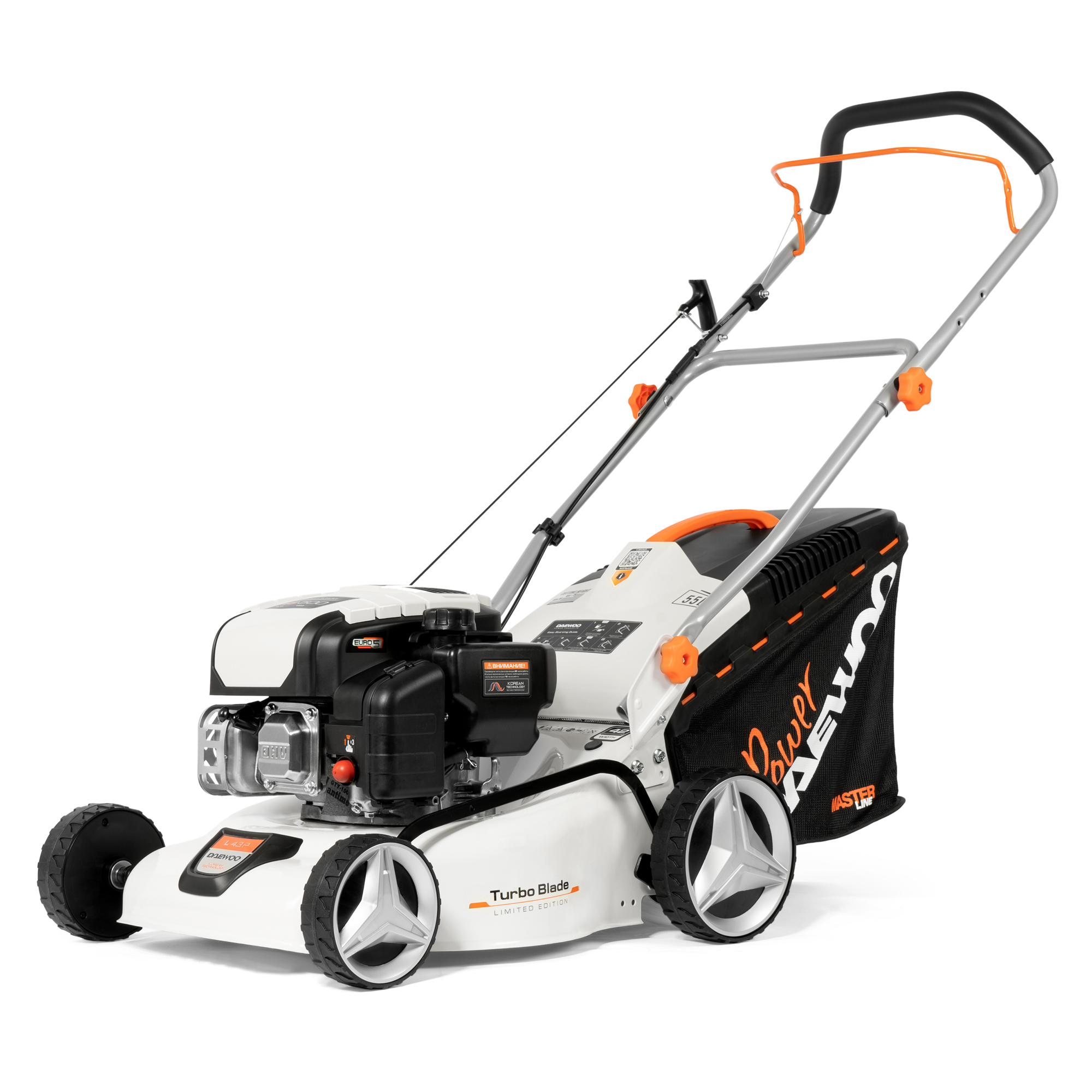 Газонокосилка бензиновая DAEWOO L 43P купить по цене 26&nbsp;990 ₽ в интернет магазине ТЕХСАД