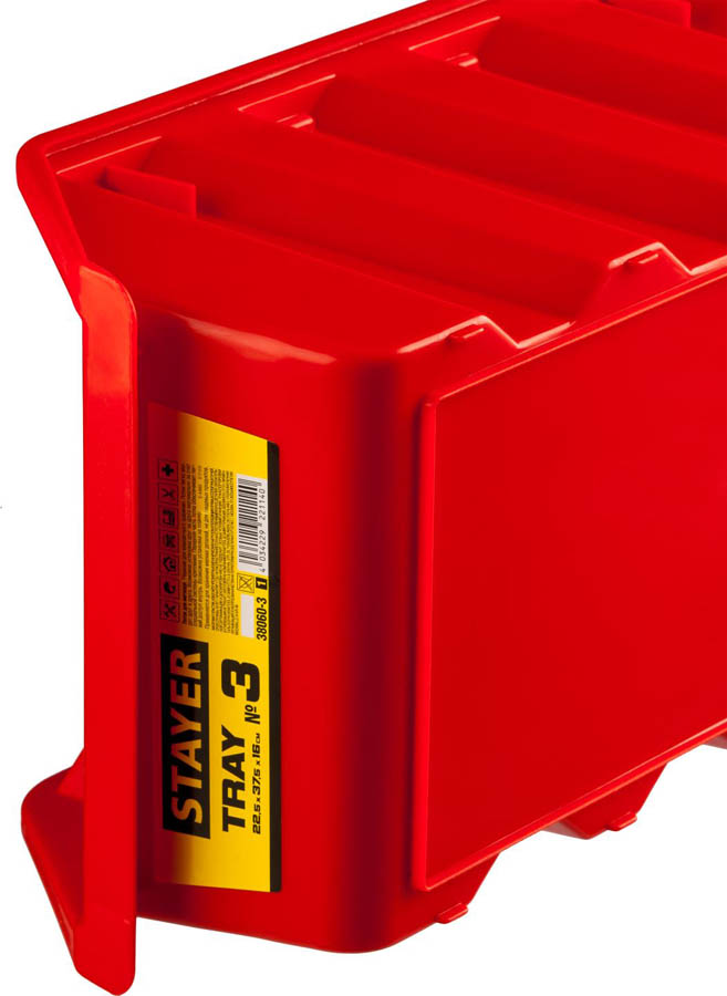 STAYER 375 х 225 х 160 мм, лоток для метизов ''TRAY-3'' 38060-3_z01 купить по цене 350 ₽ в интернет магазине ТЕХСАД