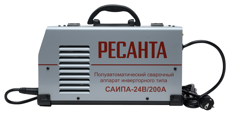 Сварочный полуавтомат Ресанта САИПА-24В/200А (MIG/MAG) купить по цене 26&nbsp;300 ₽ в интернет магазине ТЕХСАД