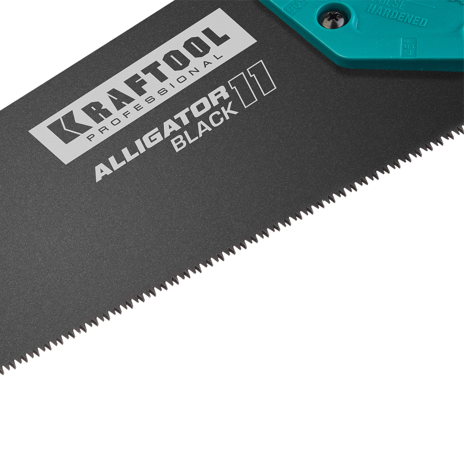KRAFTOOL 11 TPI, 550 мм, ножовка для точного реза Alligator Black 11 15205-55 купить по цене 1&nbsp;720 ₽ в интернет магазине ТЕХСАД