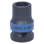 Головка торцевая ударная шестигранная 1/2'', 13 мм KING TONY 453513M купить по цене 270 ₽ в интернет магазине ТЕХСАД