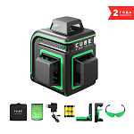 Лазерный уровень ADA CUBE 3-360 GREEN HOME EDITION купить по цене 17&nbsp;990 ₽ в интернет магазине ТЕХСАД