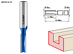 ЗУБР 6 x 19 мм, хвостовик 8 мм, фреза пазовая прямая 28753-6-19 Профессионал купить по цене 360 ₽ в интернет магазине ТЕХСАД