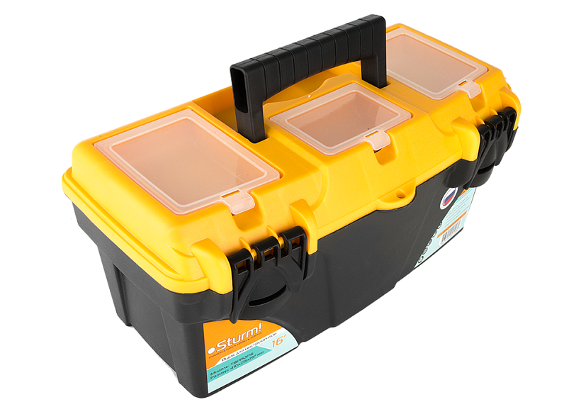 Ящик пластиковый Sturm! TBPROF16 купить по цене 970 ₽ в интернет магазине ТЕХСАД