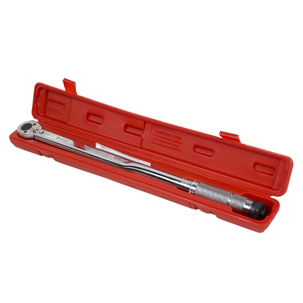 Ключ динамометрический 1/2'', 70-350 Нм, в пластиковом кейсе МАСТАК 012-40350C купить по цене 8&nbsp;670 ₽ в интернет магазине ТЕХСАД