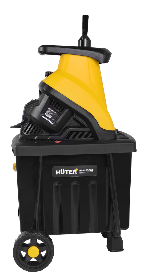 Садовый измельчитель электрический HUTER ESH-2500T купить по цене 19&nbsp;790 ₽ в интернет магазине ТЕХСАД