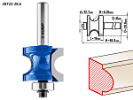 ЗУБР 28.6 x 19 мм, радиус 6.35 мм, фреза полустержневая с подшипником 28722-28.6 Профессионал купить по цене 1&nbsp;090 ₽ в интернет магазине ТЕХСАД