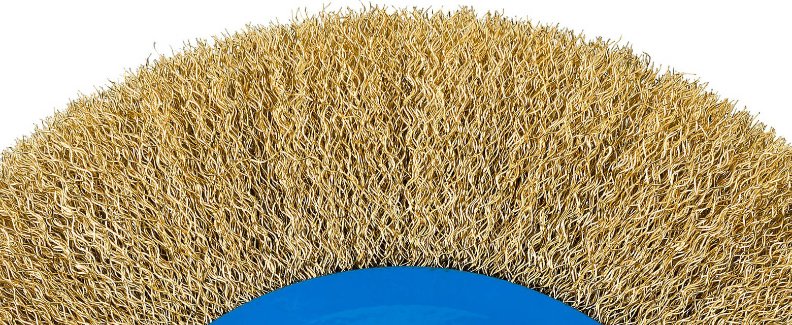 ЗУБР Ø 125 мм, щетка дисковая для точильно-шлифовального станка 35186-125_z01 купить по цене 500 ₽ в интернет магазине ТЕХСАД