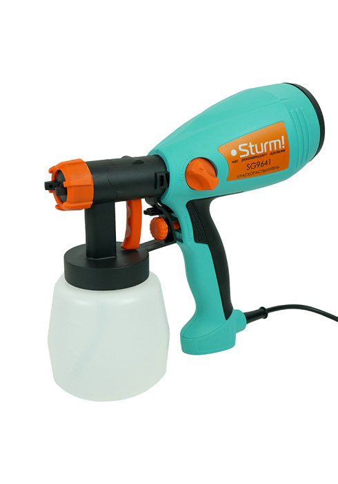 Краскопульт электрический Sturm! SG9641 купить по цене 4&nbsp;990 ₽ в интернет магазине ТЕХСАД