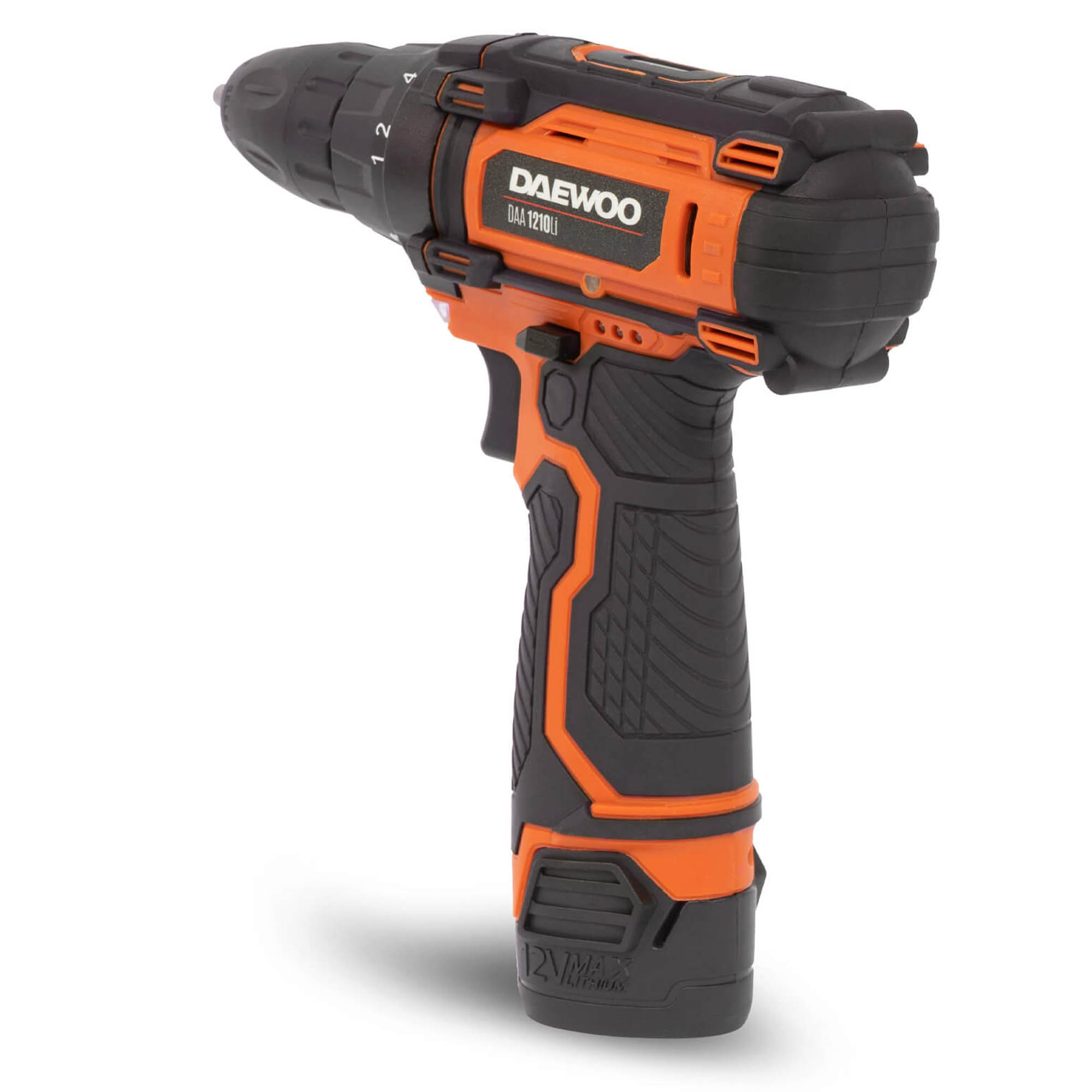 Дрель-шуруповерт аккумуляторная DAEWOO DAA 1210Li купить по цене 3&nbsp;590 ₽ в интернет магазине ТЕХСАД