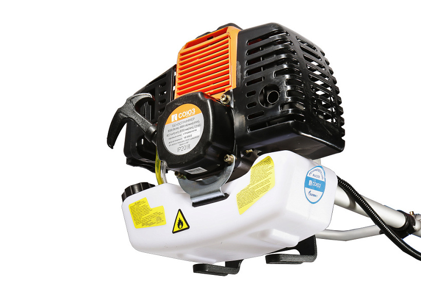 Триммер бензиновый СОЮЗ БТС-9243Л купить по цене 7&nbsp;290 ₽ в интернет магазине ТЕХСАД