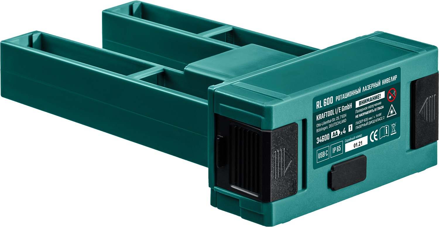 KRAFTOOL ротационный лазерный нивелир в кейсе RL600 34600_z01 Professional купить по цене 47&nbsp;170 ₽ в интернет магазине ТЕХСАД