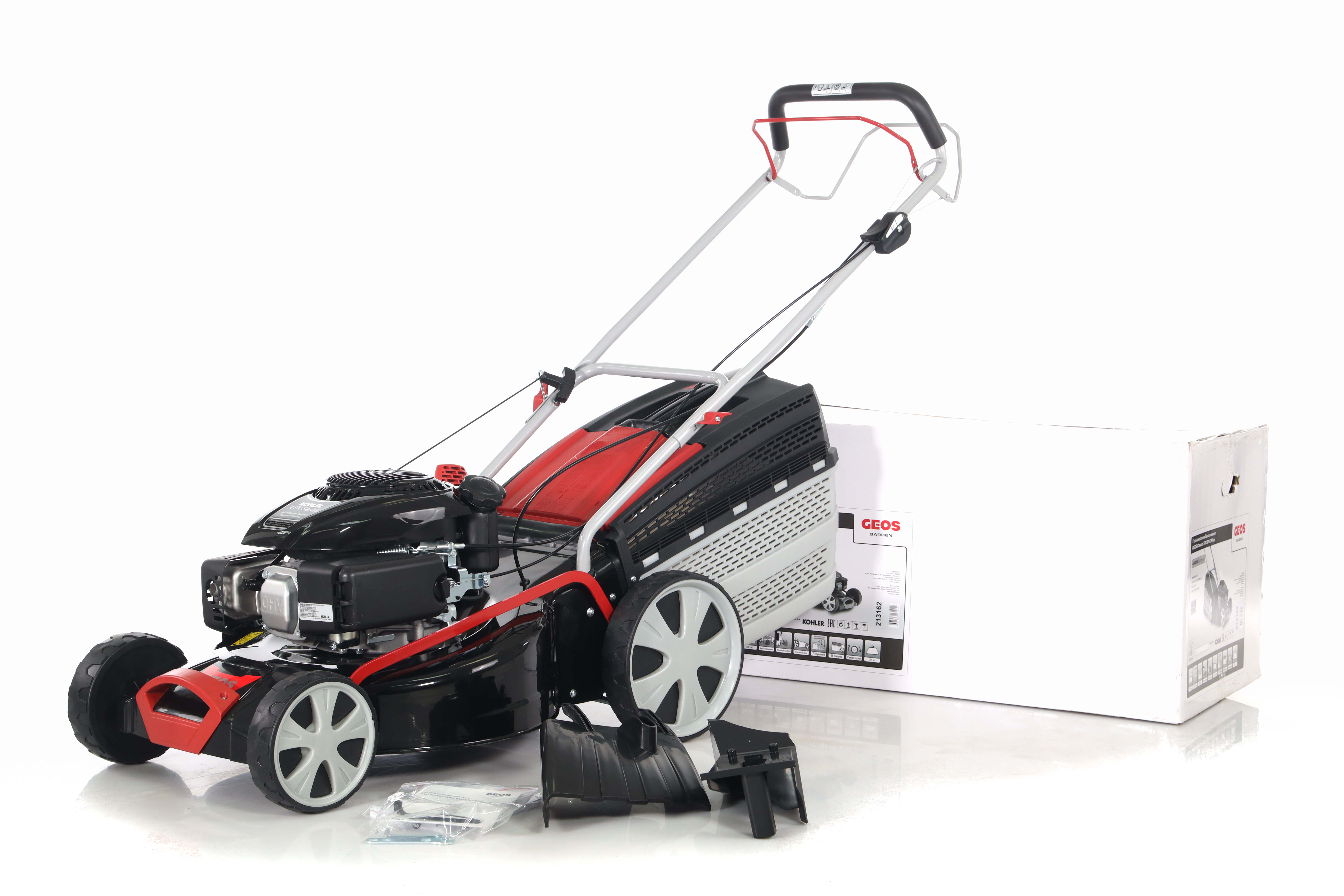 Газонокосилка бензиновая GEOS Classic 51 SP-K Plus купить по цене 53&nbsp;990 ₽ в интернет магазине ТЕХСАД