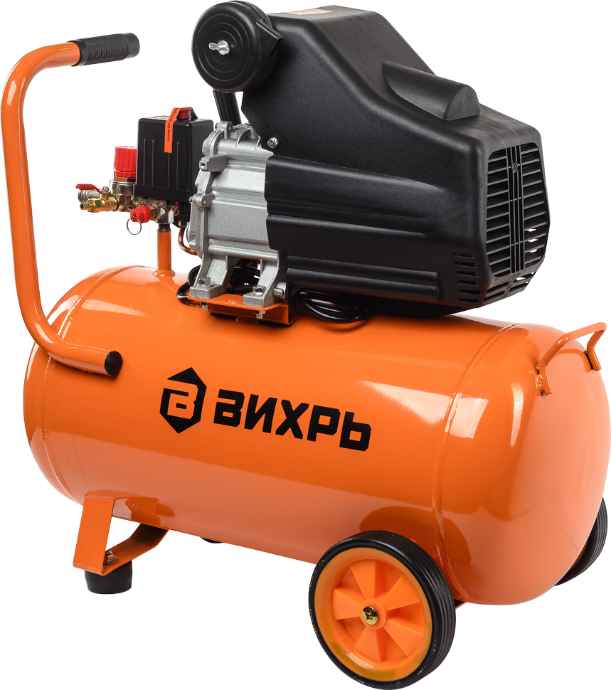 Компрессор ВИХРЬ КМП-240/50 купить по цене 13&nbsp;851 ₽ в интернет магазине ТЕХСАД