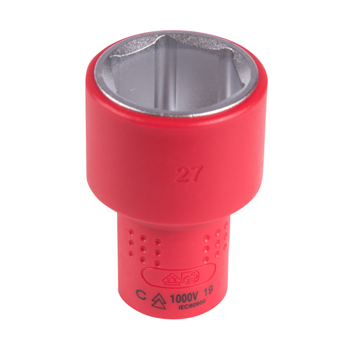 Головка торцевая диэлектрическая шестигранная 1/2'', 27 мм KING TONY 4335VE27M купить по цене 1&nbsp;430 ₽ в интернет магазине ТЕХСАД