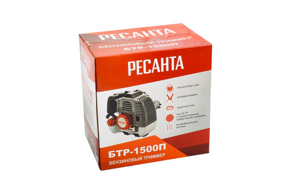 Триммер бензиновый Ресанта БТР-1500П купить по цене 11&nbsp;190 ₽ в интернет магазине ТЕХСАД