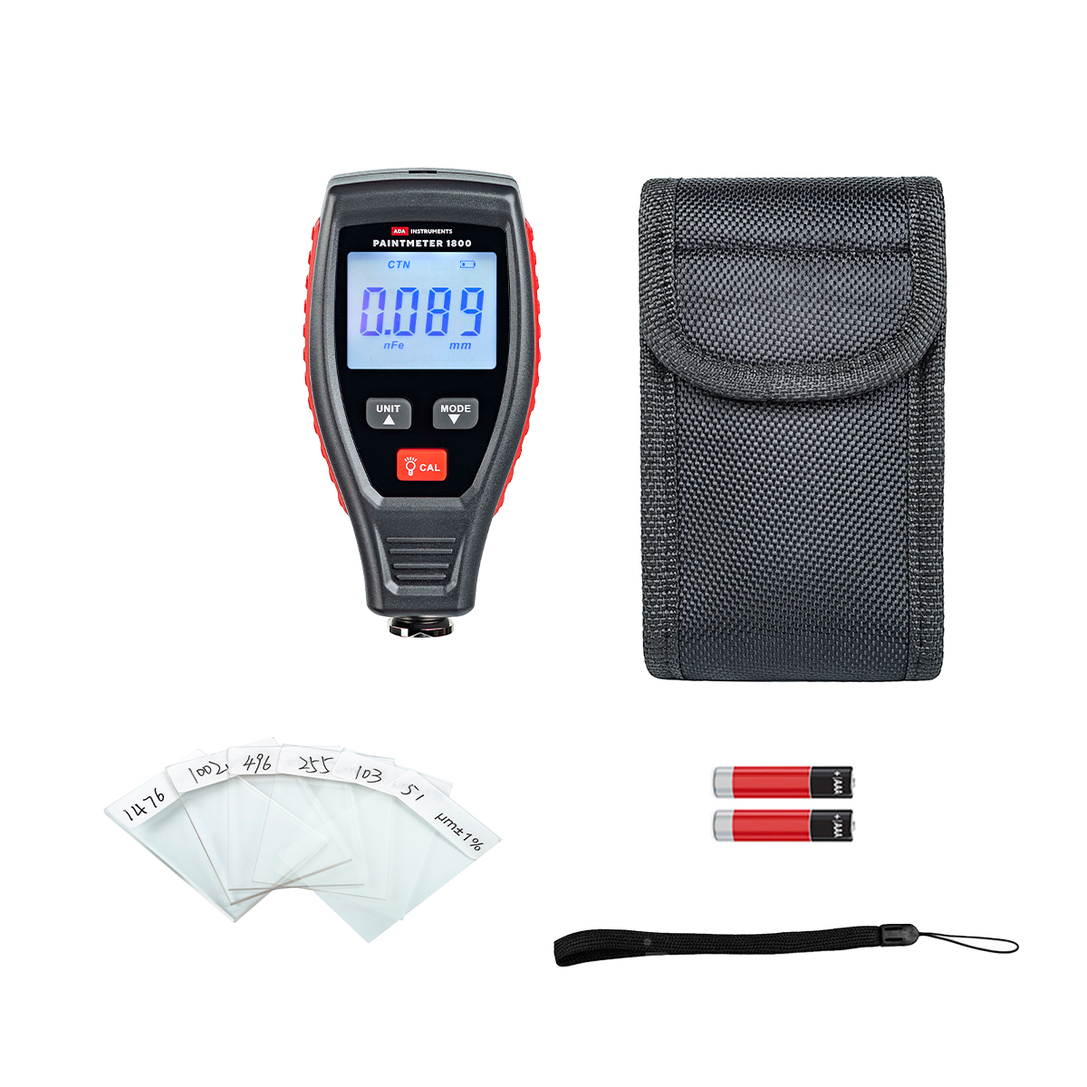 Толщиномер ADA PaintMeter 1800 купить по цене 7&nbsp;990 ₽ в интернет магазине ТЕХСАД