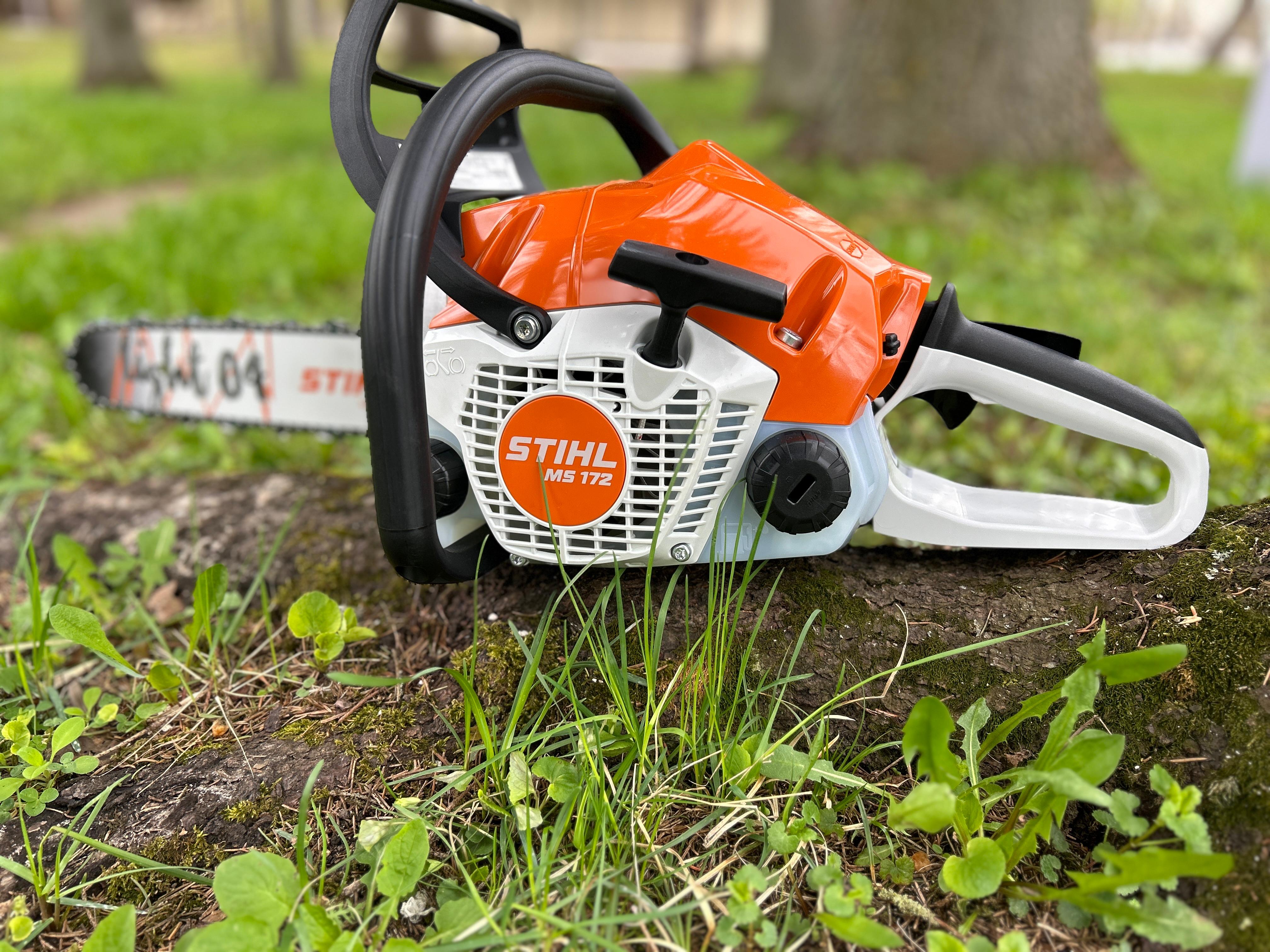 Бензиновая цепная пила бензопила STIHL MS 172 купить по цене 15&nbsp;990 ₽ в интернет магазине ТЕХСАД