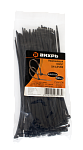 Хомуты нейлоновые (стяжки) черные 100 шт. Вихрь 4,8*200 Ч купить по цене 218 ₽ в интернет магазине ТЕХСАД