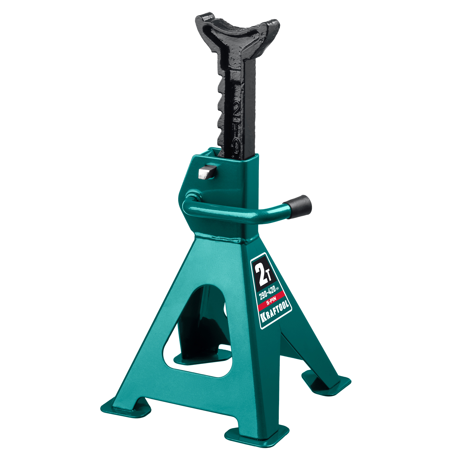 KRAFTOOL 2 т, 290-420 мм, подставка страховочная усиленная со штифтом S-PIN 43465-2 купить по цене 2&nbsp;040 ₽ в интернет магазине ТЕХСАД