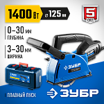 ЗУБР 1400 Вт, 8800 об/мин, 0-30 мм, кейс, штроборез электрический ЗШ-П30-1400 ПСТК Профессионал купить по цене 12&nbsp;760 ₽ в интернет магазине ТЕХСАД
