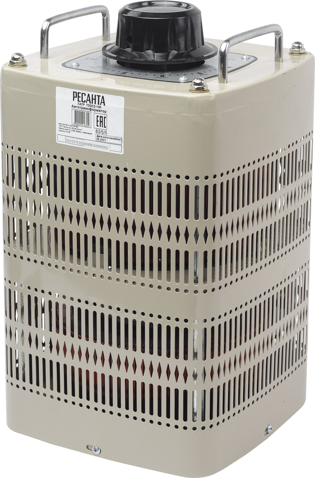 Автотрансформатор ЛАТР Ресанта ТР/10 (TDGC2-10) купить по цене 45&nbsp;690 ₽ в интернет магазине ТЕХСАД