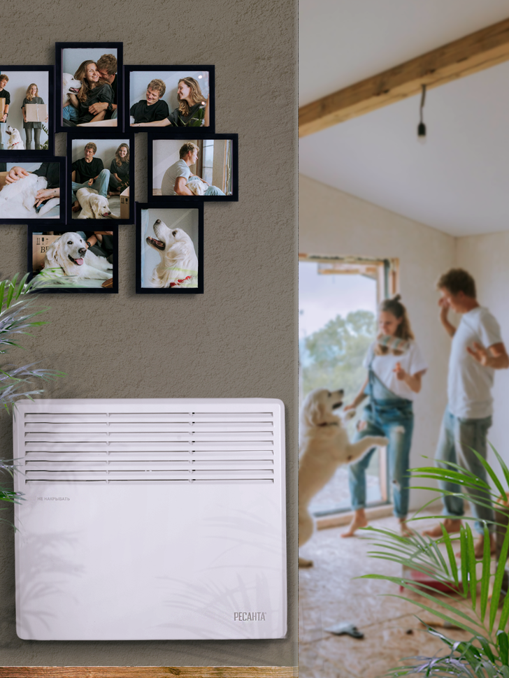 Конвектор РЕСАНТА ОК-1500Е купить по цене 5&nbsp;190 ₽ в интернет магазине ТЕХСАД