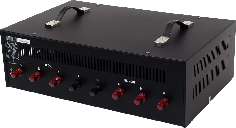 Стабилизатор напряжения РЕСАНТА АСН-3000/3-ЭМ купить по цене 28&nbsp;290 ₽ в интернет магазине ТЕХСАД