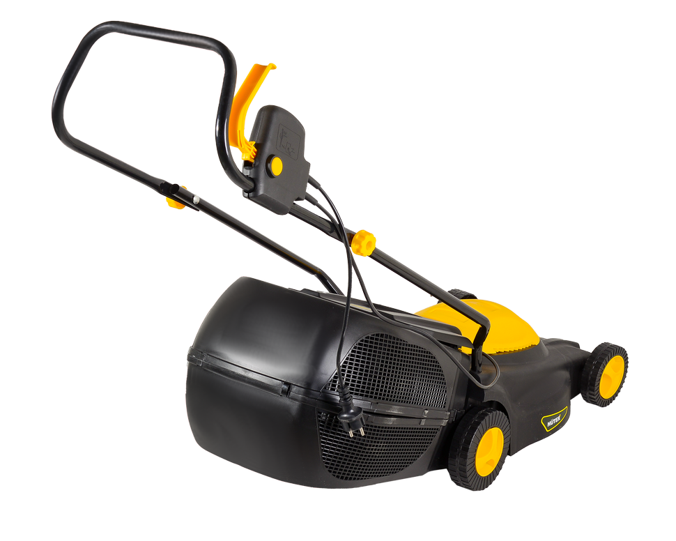 Газонокосилка электрическая HUTER ELM-1400P купить по цене 11&nbsp;390 ₽ в интернет магазине ТЕХСАД