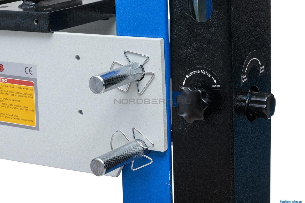 Пресс напольный 30 т, гидравлический NORDBERG N3630F купить по цене 98&nbsp;644 ₽ в интернет магазине ТЕХСАД