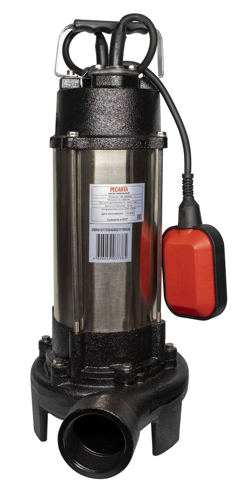 Фекальный насос Ресанта НФ-24000Л купить по цене 19&nbsp;690 ₽ в интернет магазине ТЕХСАД