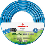 GRINDA Ø 3/4'' х 25 м, 20 атм., 3-х слойный, армированный, шланг садовый CLASSIC 8-429001-3/4-25_z02 купить по цене 1&nbsp;600 ₽ в интернет магазине ТЕХСАД