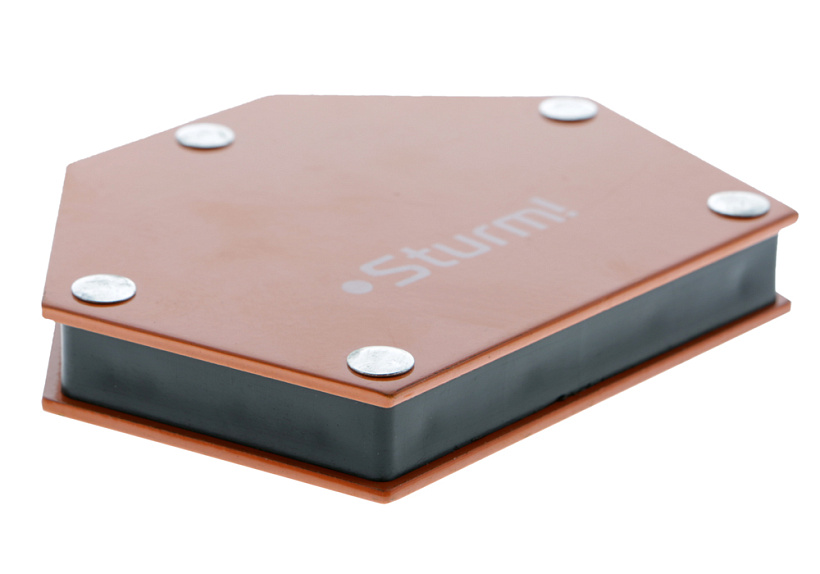 Магнитный угольник для сварки Sturm! 6014-4-25 купить по цене 430 ₽ в интернет магазине ТЕХСАД