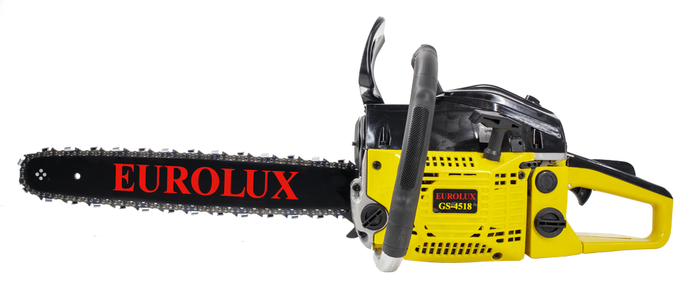 Бензопила Eurolux GS-4518 купить по цене 6&nbsp;790 ₽ в интернет магазине ТЕХСАД