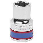 Головка торцевая стандартная двенадцатигранная 1/2'', 12 мм KING TONY 433012M купить по цене 200 ₽ в интернет магазине ТЕХСАД