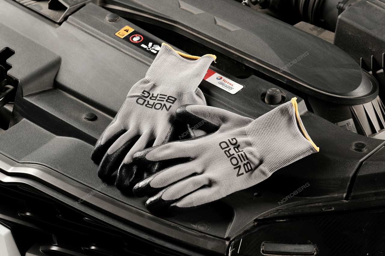 Перчатки с нитрилом, полиэфирные NORDBERG NPG1508GB купить по цене 110 ₽ в интернет магазине ТЕХСАД