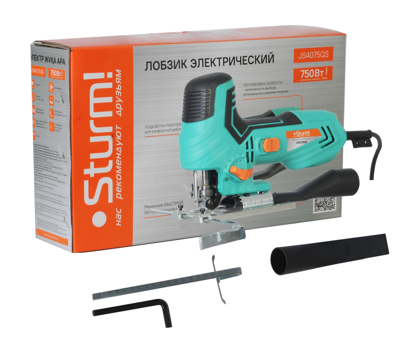 Лобзик электрический Sturm! JS4075QS купить по цене 4&nbsp;790 ₽ в интернет магазине ТЕХСАД