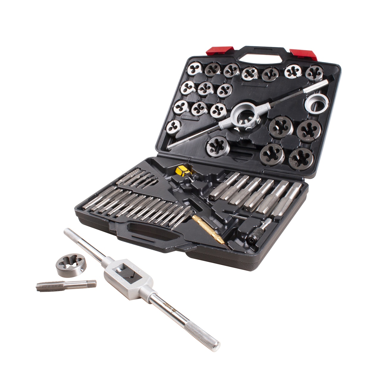 Набор метчиков и плашек SK-5 1/4''-1'', кейс, 51 предмет МАСТАК 351-10051C купить по цене 29&nbsp;950 ₽ в интернет магазине ТЕХСАД