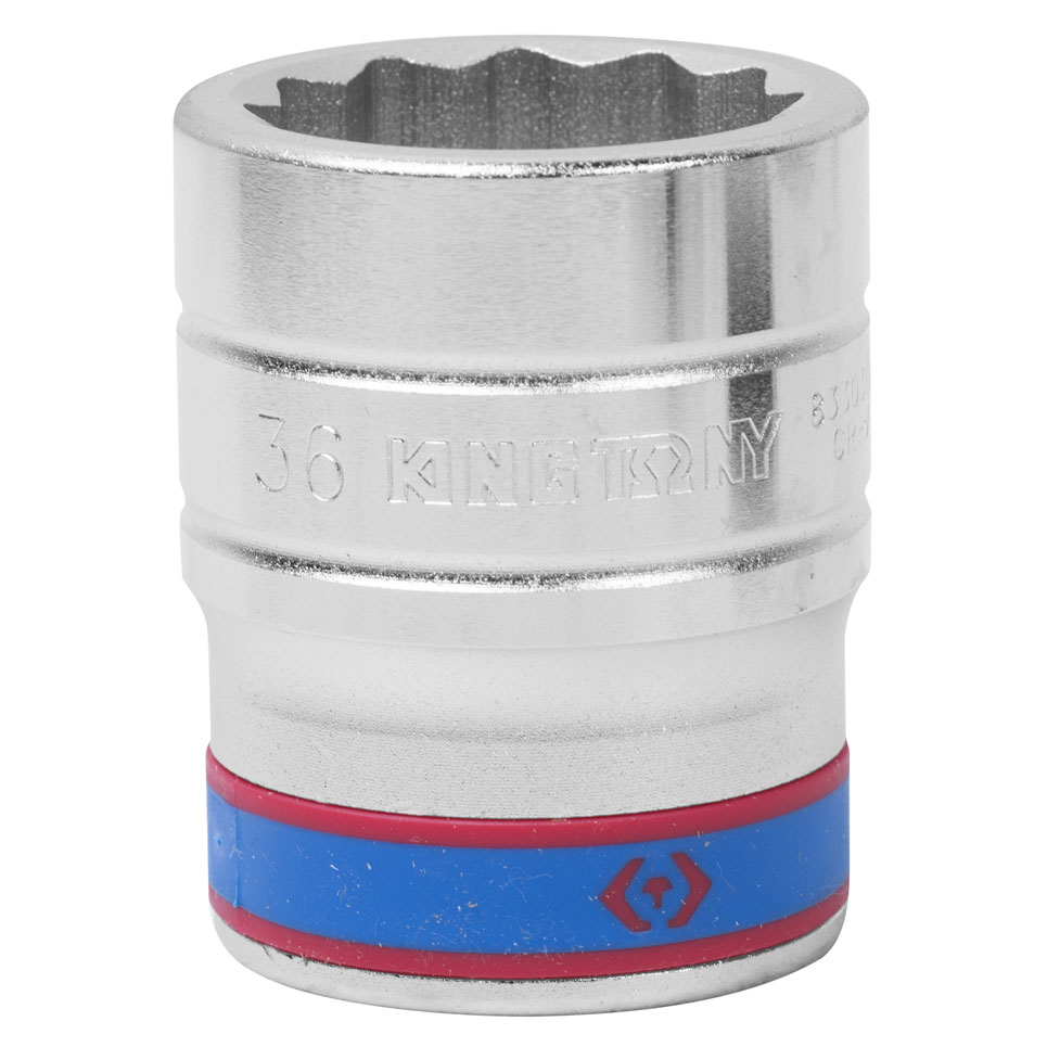 Головка торцевая стандартная двенадцатигранная 1'', 36 мм KING TONY 833036M купить по цене 1&nbsp;360 ₽ в интернет магазине ТЕХСАД