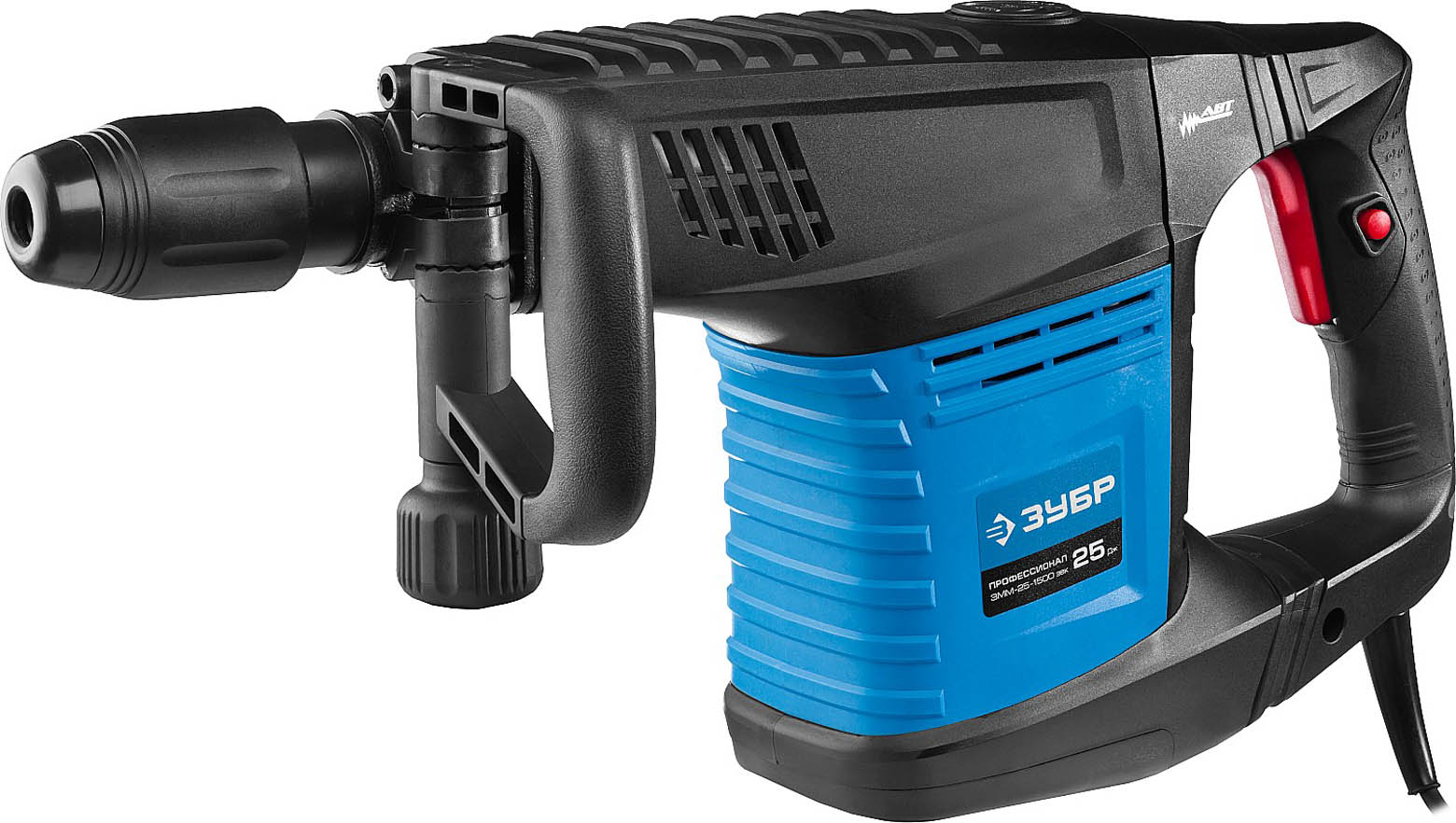 ЗУБР 1500 Вт, 900-1800 уд/мин, 25 Дж, кейс, молоток отбойный электрический ЗММ-25-1500 ЭВК Профессионал купить по цене 27&nbsp;030 ₽ в интернет магазине ТЕХСАД