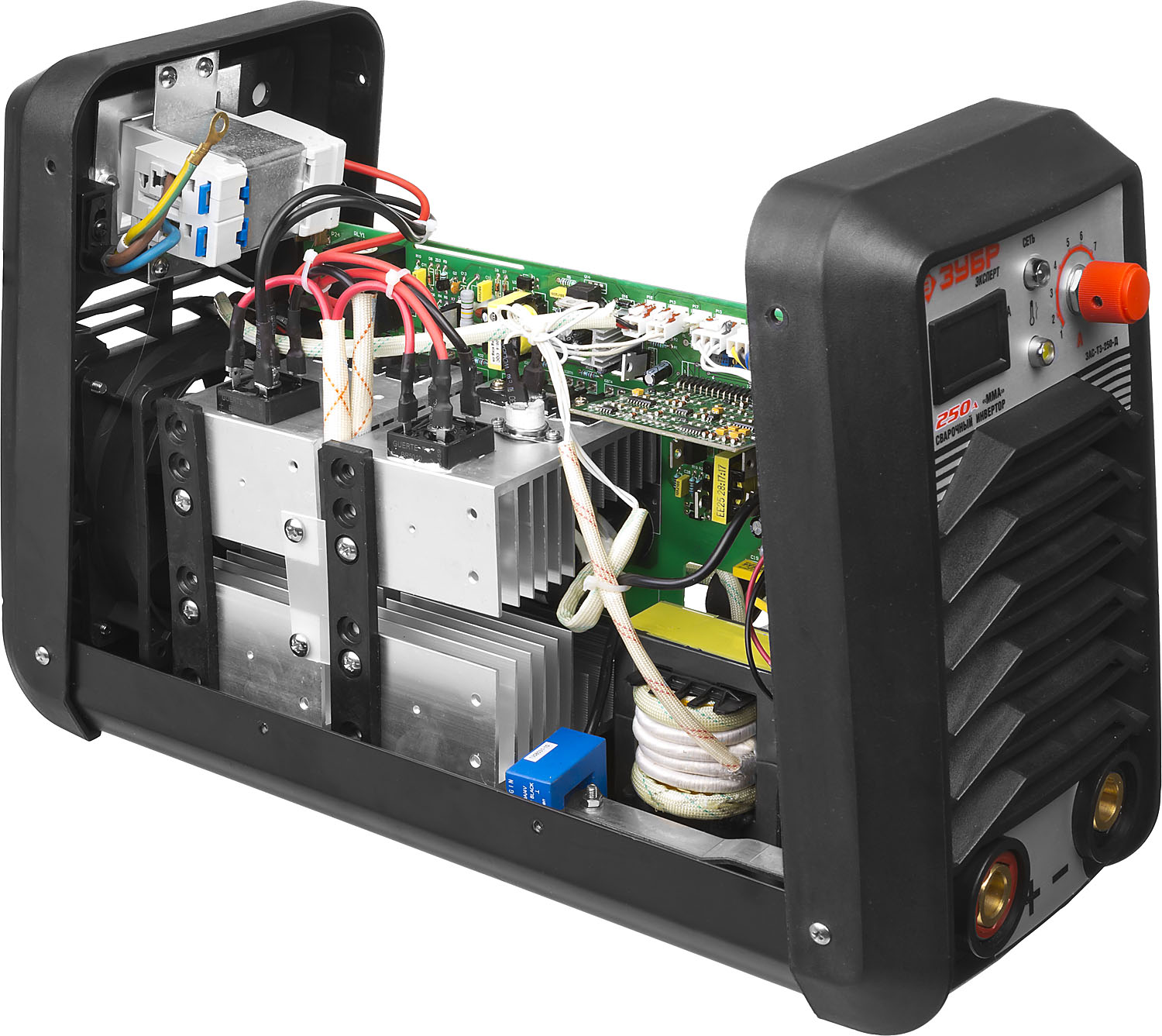 ЗУБР 10-250 А, ММА, IGBT, инвертор сварочный ЗАС-Т3-250-Д Профессионал купить по цене 14&nbsp;294 ₽ в интернет магазине ТЕХСАД