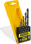 STAYER 6 шт. (Ø 2-8 мм), HSS-R, набор сверл спиральных по металлу 29602-H6_z01 купить по цене 660 ₽ в интернет магазине ТЕХСАД