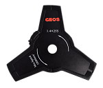 Нож запасной GEOS 255 мм, 25.4 мм, 3-лопастной для мотокос купить по цене 590 ₽ в интернет магазине ТЕХСАД