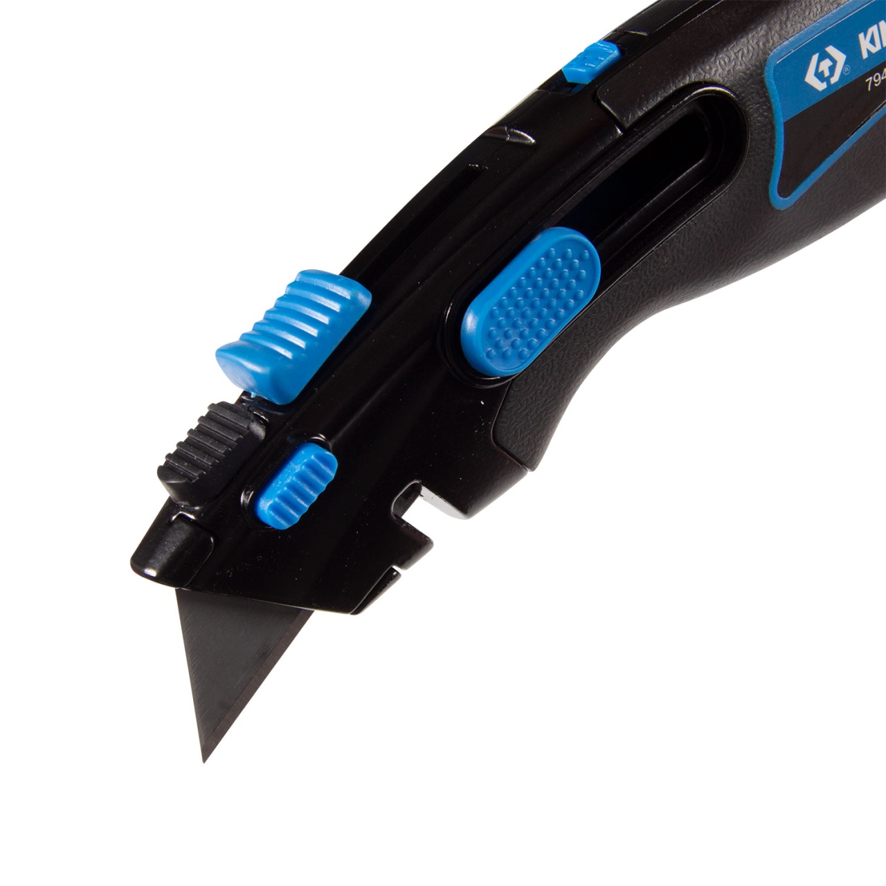 Нож со сменными трапециевидными лезвиями, 19 мм KING TONY 7946-07 купить по цене 1&nbsp;450 ₽ в интернет магазине ТЕХСАД