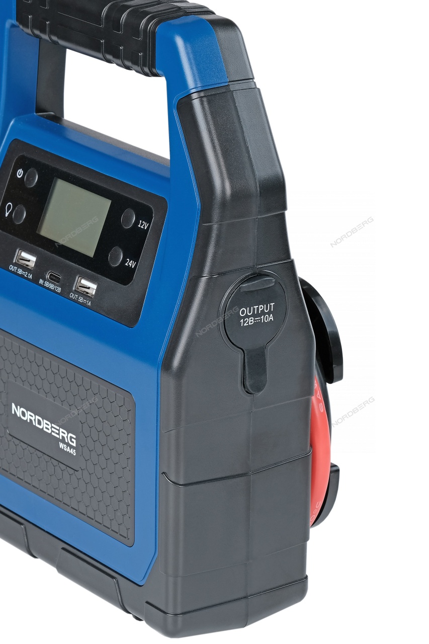 Устройство пуско-зарядное, 2000 А NORDBERG WSA45 купить по цене 24&nbsp;993 ₽ в интернет магазине ТЕХСАД