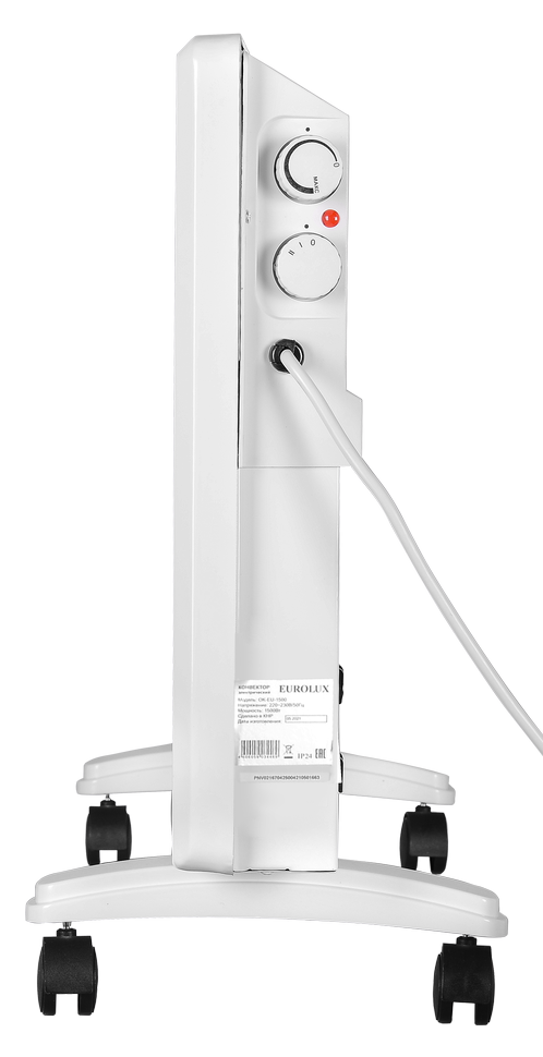 Электроконвектор Eurolux ОК-EU-1500 купить по цене 3&nbsp;390 ₽ в интернет магазине ТЕХСАД