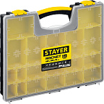 STAYER 420 x 330 x 50 мм (16,5''), пластиковый, органайзер со съемными лотками MULTIMAX 2-38032 купить по цене 1&nbsp;171 ₽ в интернет магазине ТЕХСАД