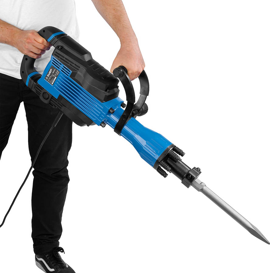 ЗУБР 1600 Вт, 1300 уд/мин, 35 Дж, кейс, бетонолом электрический ЗМ-35-1600 ВК Профессионал купить по цене 36&nbsp;580 ₽ в интернет магазине ТЕХСАД